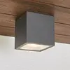 Lucande - LED plafondlamp - 1licht - drukgegoten aluminium, polycarbon...
