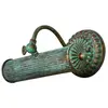 Lindby - Wandlamp - 1licht - Metaal - H: 14.5 cm - E14 - verdigris