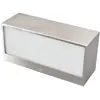Lindby Applique extérieure à intensité variable 'Leonora' en inox