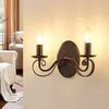 LUCANDE Led Applique Murale à intensité variable 'Caleb' en métal pour couloir