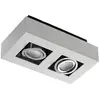 Arcchio - buitenspot - 2lichts - Aluminium - H: 8.5 cm - GU10 - wit