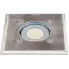 Lindby Spot encastrable dans le sol à intensité variable 'Insa' en inox