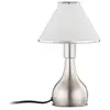 Lampe à poser 'Ellen' en métal pour chambre à coucher