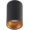 Arcchio - plafondlamp - 1licht - Aluminium - H: 14 cm - GU10 - zwart, ...
