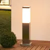 Lindby Luminaire extérieur à intensité variable 'Lorian' en inox