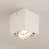 Arcchio - plafondlamp - 1licht - aluminium - H: 9.4 cm - GU10 - wit