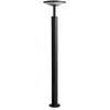 LAMPENWELT Lucande - LED buitenlamp - aluminium, kunststof - H: 100 cm - antraciet, opaal