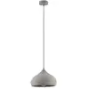 LAMPENWELT Suspension en béton à intensité variable 'Morton' pour salon & salle à manger