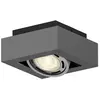 Arcchio - plafondlamp - 1licht - Aluminium, metaal - H: 9 cm - GU10 - ...