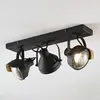 Lindby - buitenspot - 3lichts - metaal, glas - H: 21.5 cm - GU10 - zwa...