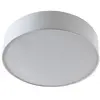 LAMPENWELT Lindby - plafondlamp - 3lichts - stof, metaal - H: 15 cm - E27 - wit