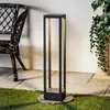 Lucande Led Borne Eclairage Exterieur 'Carlota' en aluminium