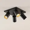 Arcchio - buitenspot - 4lichts - Aluminium - H: 12.5 cm - GU10 - zwart