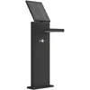 LAMPENWELT.COM LED Lampe Solaire 'Silvan' en aluminium
