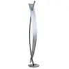 Lucande Lampadaire Led Marija, Bel Aspect Argenté