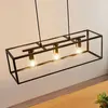 LAMPENWELT Lindby - Suspension à intensité variable 'Emily' en métal pour cuisine