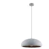Lindby - plafondlamp - 1licht - metaal - H: 15 cm - E27 - wit, goud