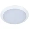 Lindby - LED plafondlamp - 1licht - polycarbonaat, ABS - H: 8.5 cm - w...