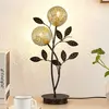 LUCANDE Lampe à poser 'Evory' en métal pour salon & salle à manger