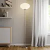 LINDBY Lampadaire 'Sonika' en métal pour salon & salle à manger