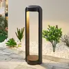 Lucande Led Borne Eclairage Exterieur 'Habsa' en aluminium