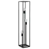 Lindby - vloerlamp - 3lichts - staal - H: 120 cm - E27 - zwart