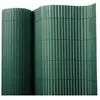 KARAT Canisse PVC Brise Vue, Paravent de Jardin, Piscines, Palissade en PVC Résistant aux UV, Intempéries, Vert, 100 x 300 cm