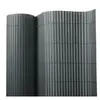 KARAT Canisse PVC Brise Vue, Paravent de Jardin, Piscines, Palissade en PVC Résistant aux UV, Intempéries,Gris 150 x 500 cm