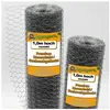 AQUAGART 40 m grillage à maille hexagonale, grillage de poulailler, grillage pour enclos à lapins 100 cm