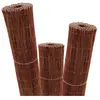 Aquagart Wilgenmat 15m x 80 cm I Privacybeschermingsmat van wilg Natuu...