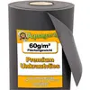 Aquagart 10m² tuinvlies onkruidvlies mulchvliesvlies 60g 1,6m breed