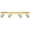BELIANI TIGRIS - Wandlamp - Goud - Metaal