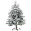 Beliani BASSIE - Kerstboom - Wit - PVC