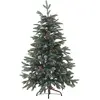 BELIANI Sapin de Noël artificiel effet givré avec décorations 120 cm vert DENALI