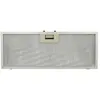 VHBW vhbw Filtrepermanent filtre à graisse métallique 45,9 x 17,7 x 0,...