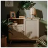 Finori Buffet Bali 01A Chêne sonoma et impression de canne 441173