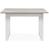 Table extensible Houston 80B - 120-160 x 75 x 80 cm - Plateau effet tr...