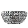 Basfor Applique Murale Flush Nickel Antique & Cristal, 2 Lumières, E14