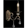 Grace Applique Bougie Laiton & Cristal, 1 Lumière, E14