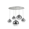 Suspension Maytoni Moderne avec Pampilles en Cristal excl. 5 X E27 60W...
