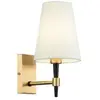 Zaragoza Applique Bougie Laiton, 1 Lumière, E14