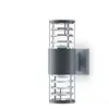 Maytoni - Buiten Wandlamp Bronx Zwart 32 cm