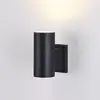 Maytoni - Buiten Wandlamp Bowery Zwart Ø 6,4 cm Boven