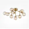 Maytoni - Plafondlamp Dallas Amber Ø 60 cm