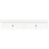 SoBuy® FRG43-W Meuble d entrée de Rangement, Étagère Murale 2 tiroirs,...