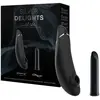 Womanizer Silver Delights - Luchtdrukvibrator en Bulletvibrator - Zwart