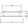 38370073 spot led encastrable 230 v 3000 k blanc - Brumberg
