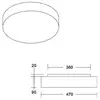 Brumberg, Applique + plafonnier, 58215762 (E27)