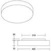 Brumberg, Applique + plafonnier, 58214701 (1.99 lm)
