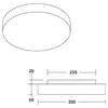 Brumberg, Applique + plafonnier, 58211741 (E27)